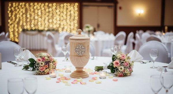Urne de mariage : la touche élégante pour sublimer votre réception spéciale
