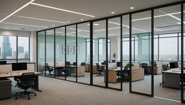 Découvrez les avantages des cloisons mobiles vitrées pour bureaux